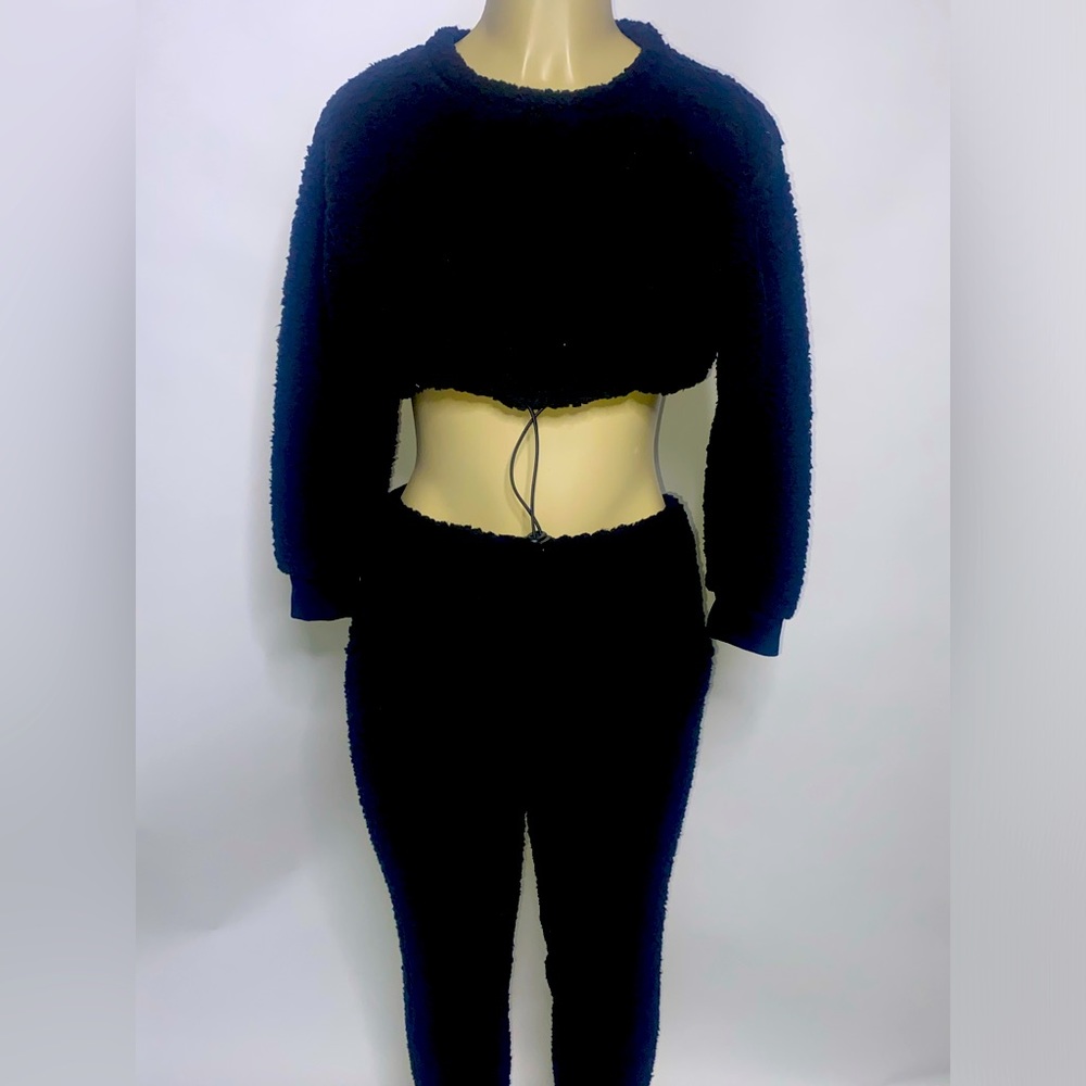 (2) piece Crop Top and matching Pants